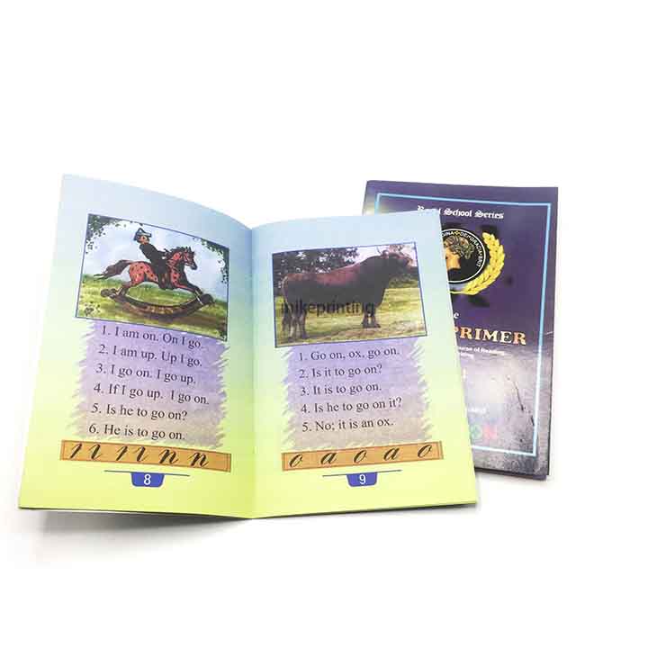 Saddle Stitching Gloss Lamination Textboo